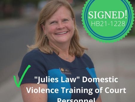 Julies Law Domestic Violence Training of Court Personnel